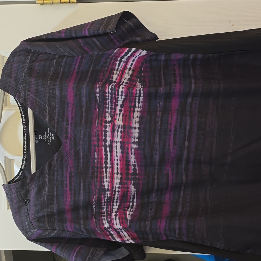 Koi nursing scrub top